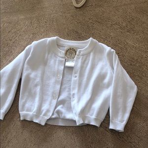 The Beaufort bonnet co Cambridge cardigan white